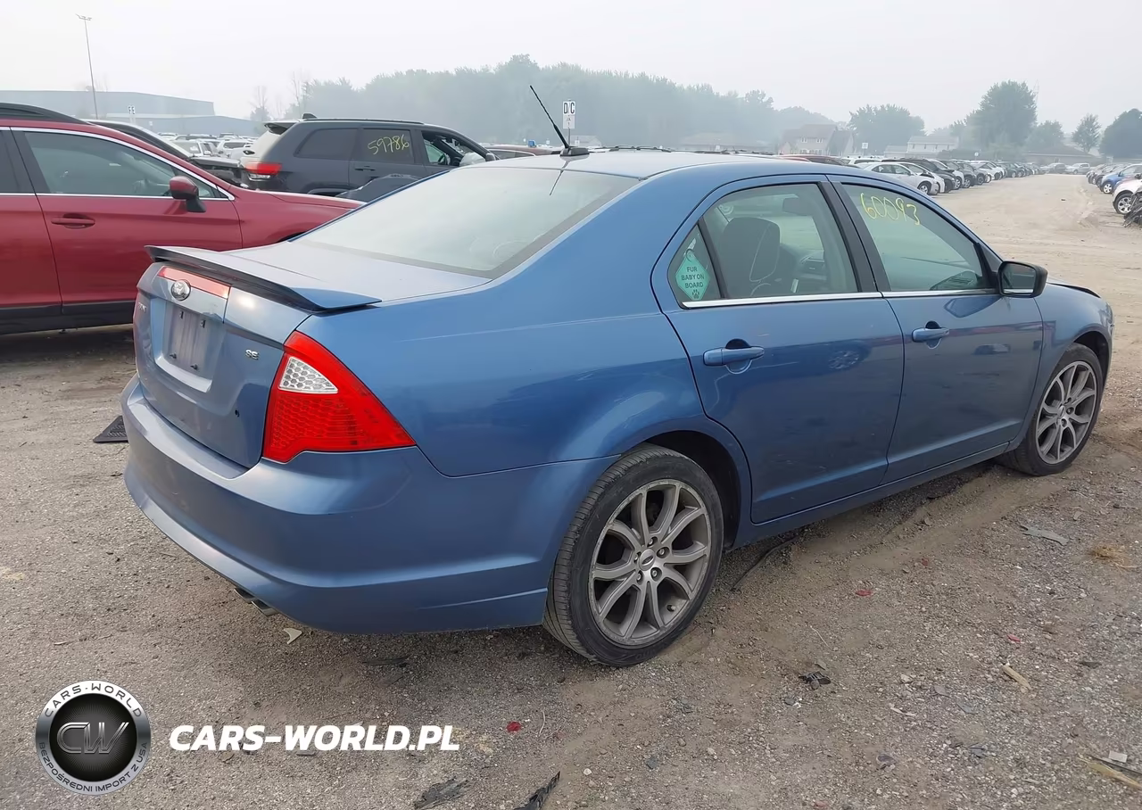2010 Ford Fusion Se VIN:3FAHP0HA8AR307385 - 4