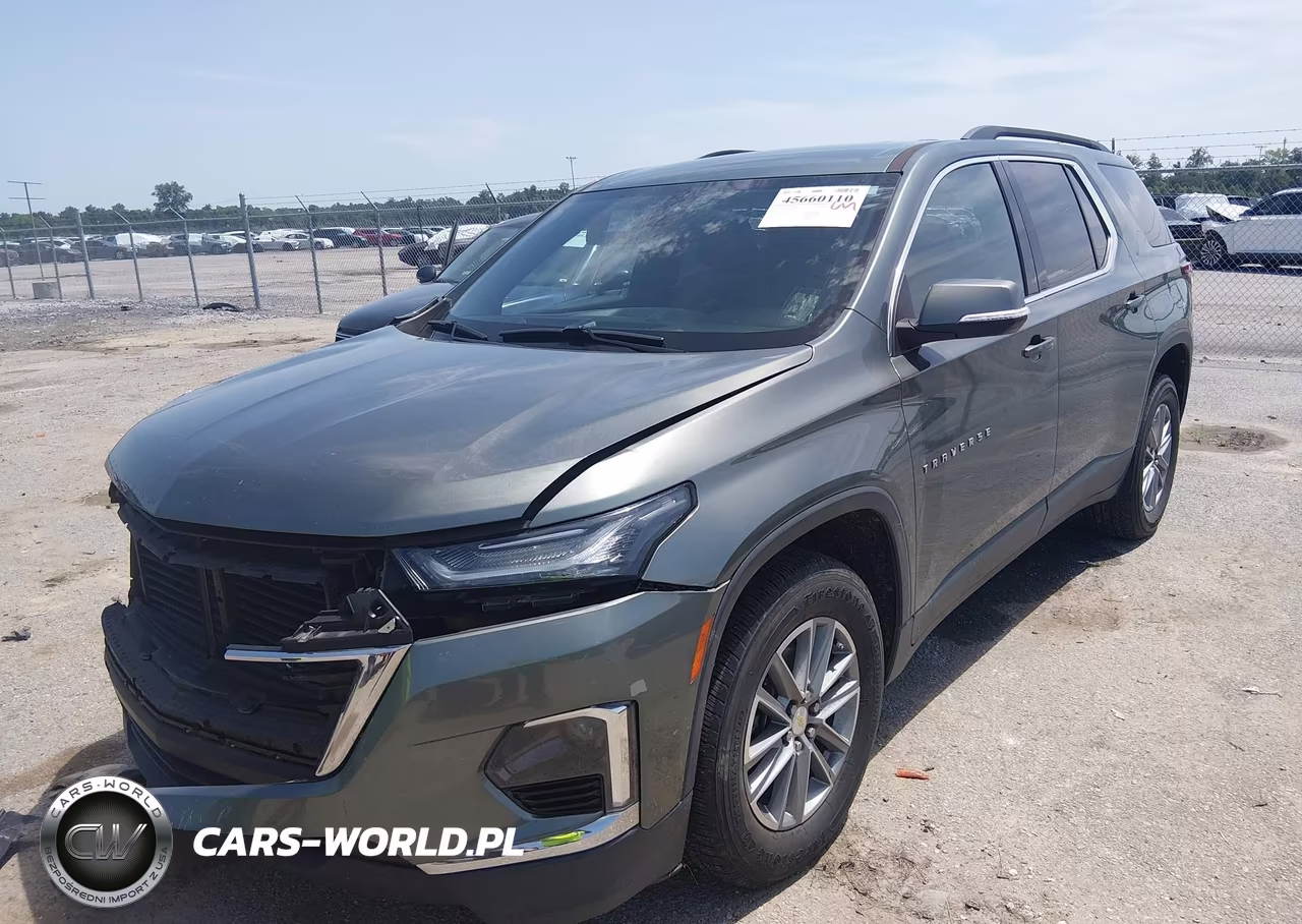 2022 Chevrolet Traverse Fwd Lt Leather VIN:1GNERHKW8NJ134517 - 2