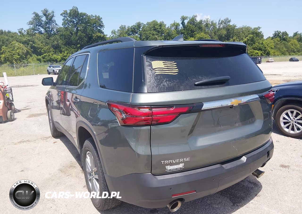 2022 Chevrolet Traverse Fwd Lt Leather VIN:1GNERHKW8NJ134517 - 3