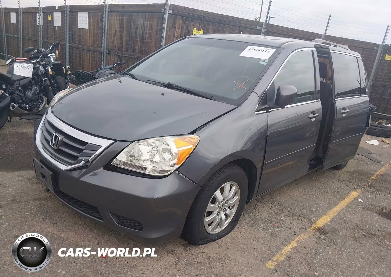 2010 Honda Odyssey Ex-L VIN:5FNRL3H62AB018558 - 2