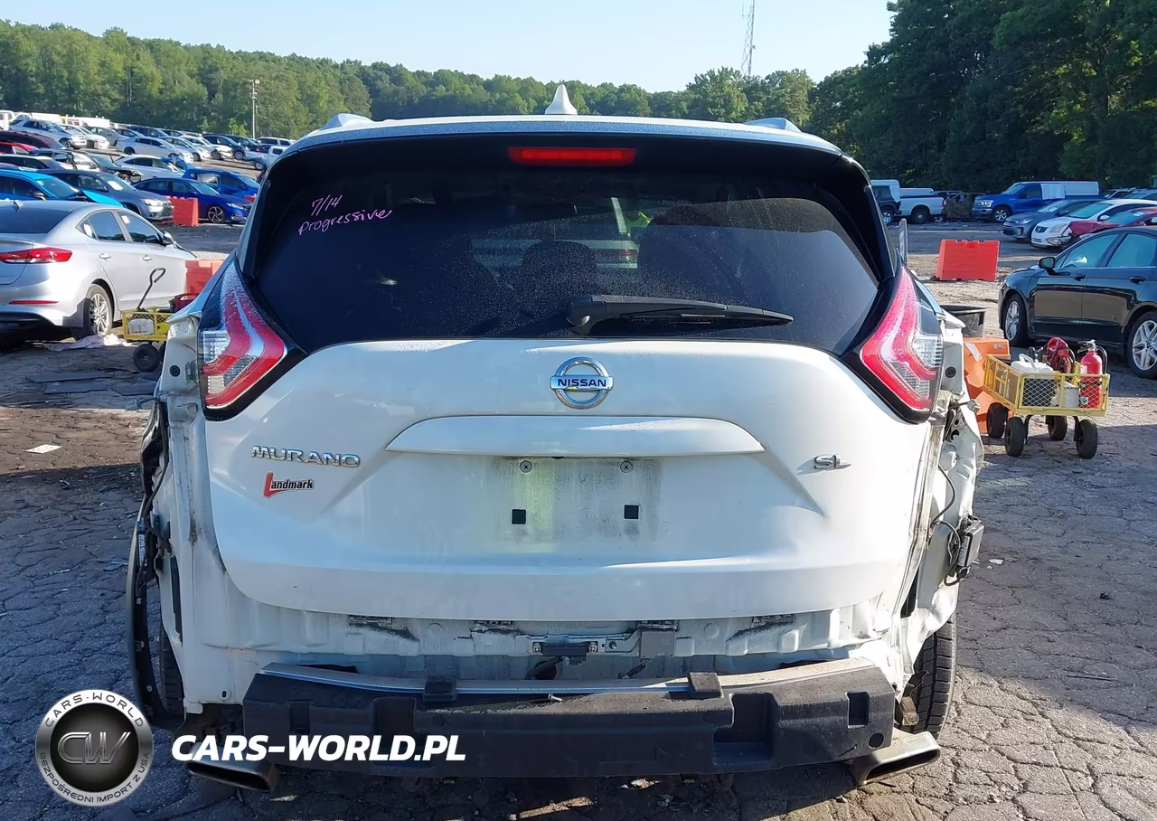 2016 Nissan Murano Sl VIN:5N1AZ2MG9GN146354 - 16