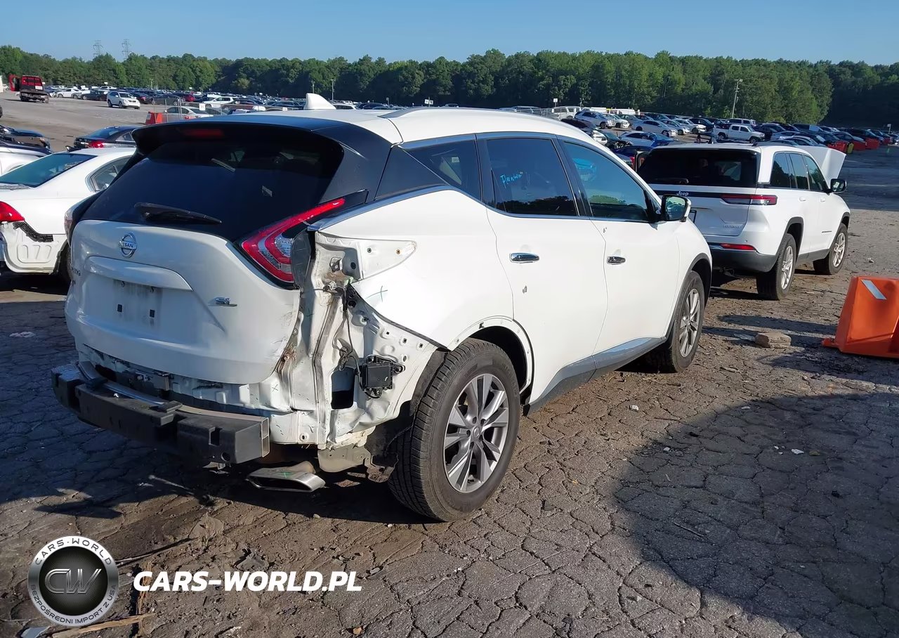 2016 Nissan Murano Sl VIN:5N1AZ2MG9GN146354 - 4