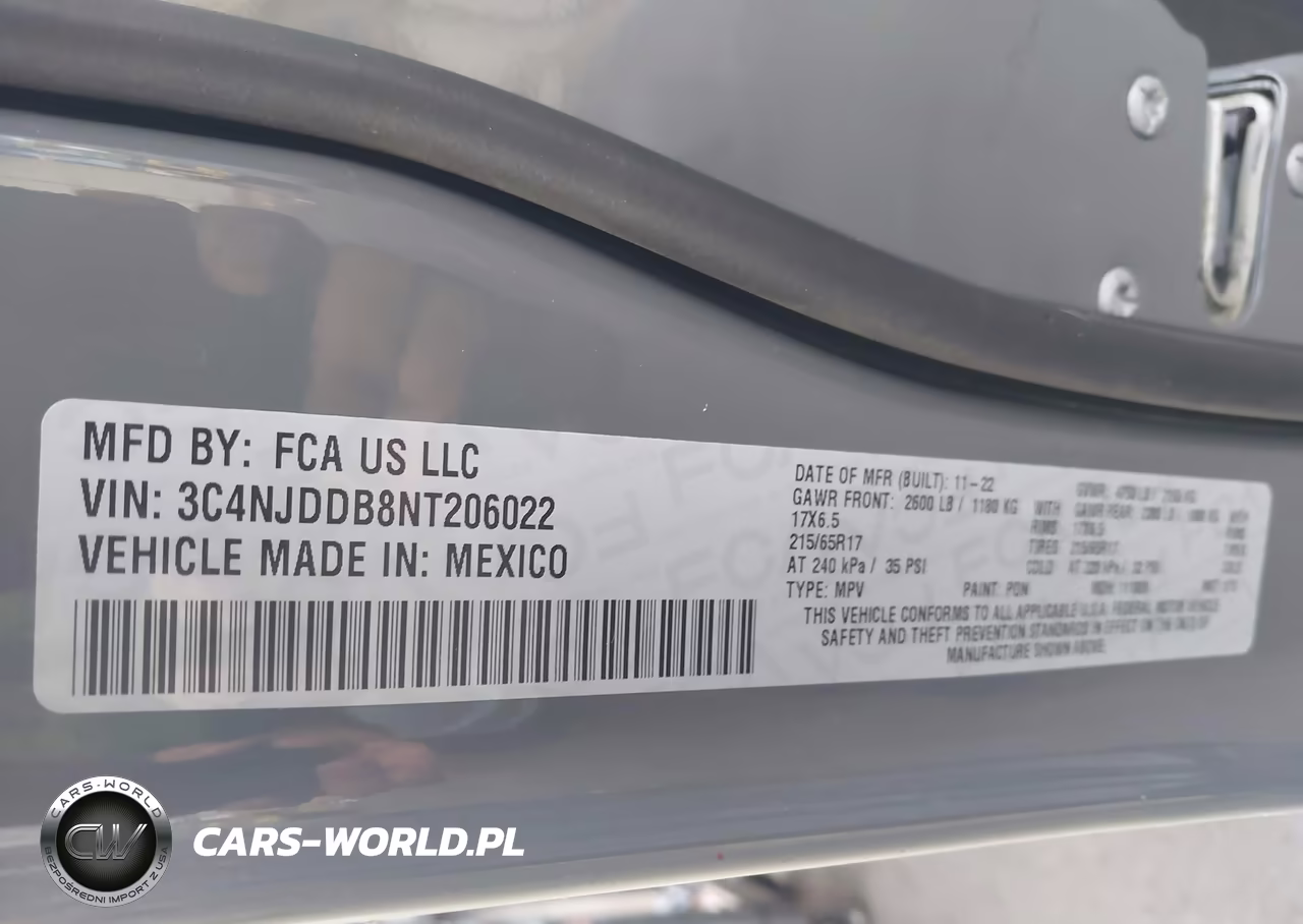 2022 Jeep Compass Trailhawk 4X4 VIN:3C4NJDDB8NT206022 - 9