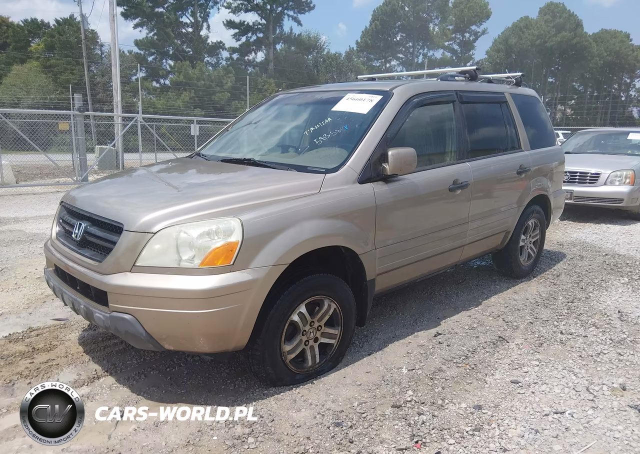 2004 Honda Pilot Ex-L VIN:2HKYF18554H583584 - 2
