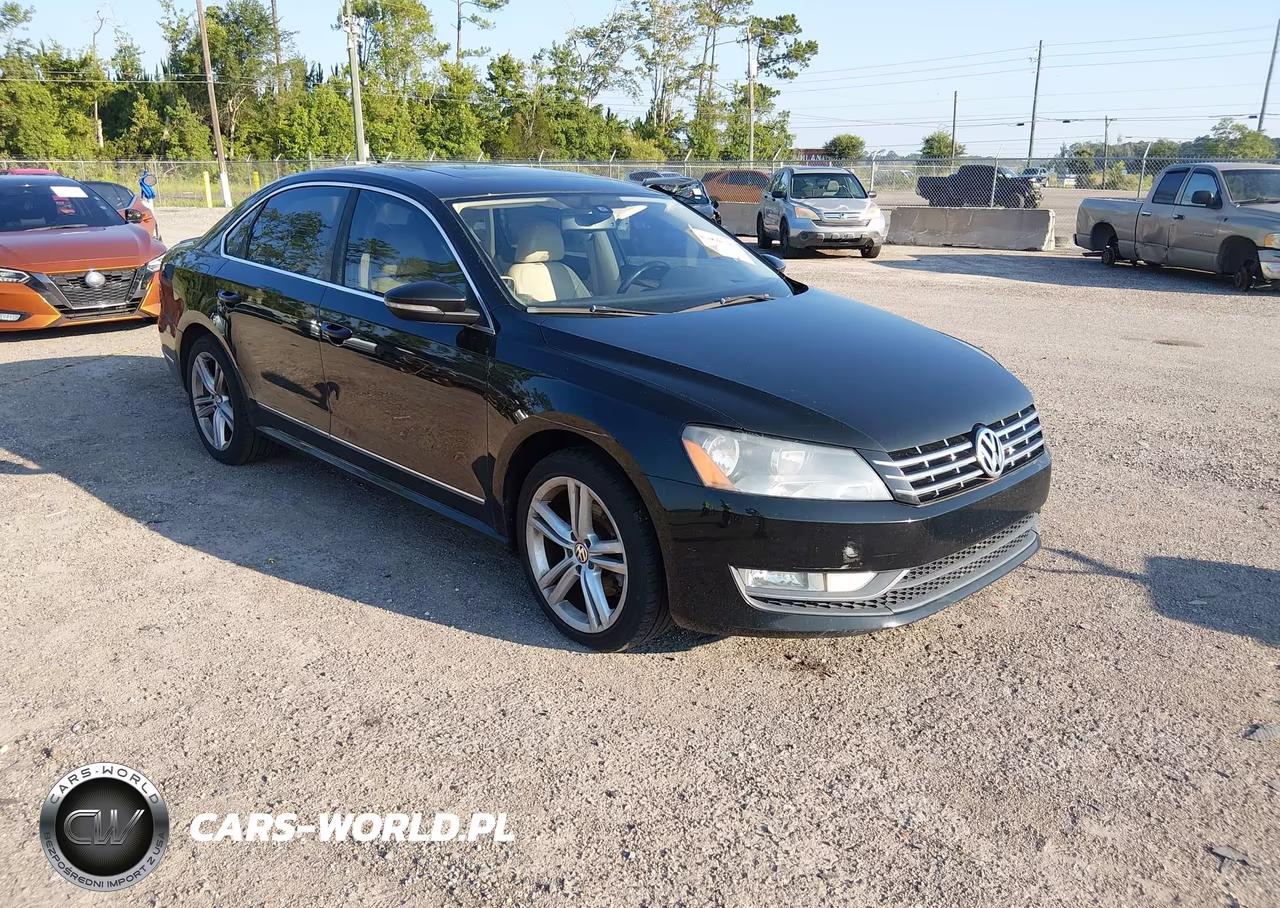 2012 Volkswagen Passat 2.0L Tdi Sel Premium