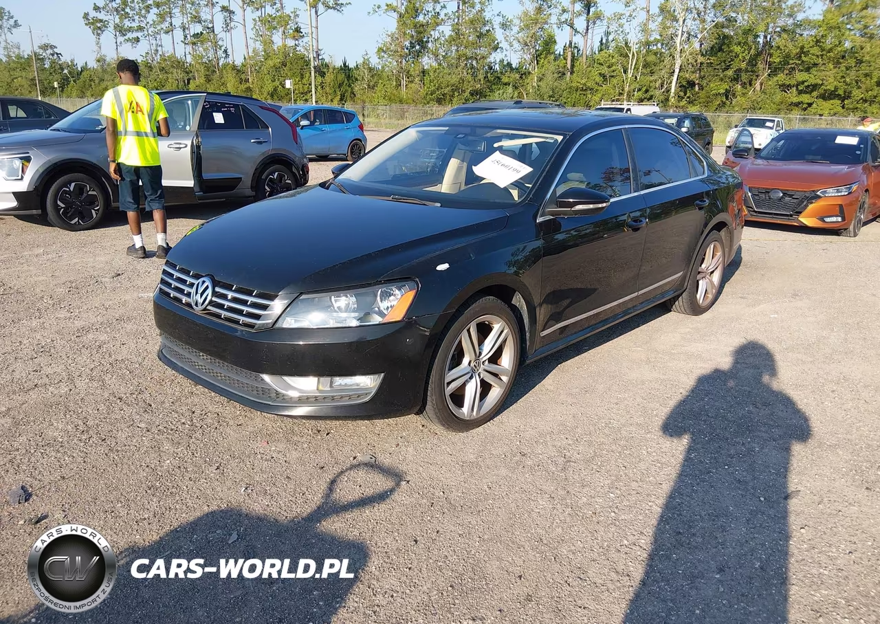 2012 Volkswagen Passat 2.0L Tdi Sel Premium VIN:1VWCN7A39CC083587 - 2