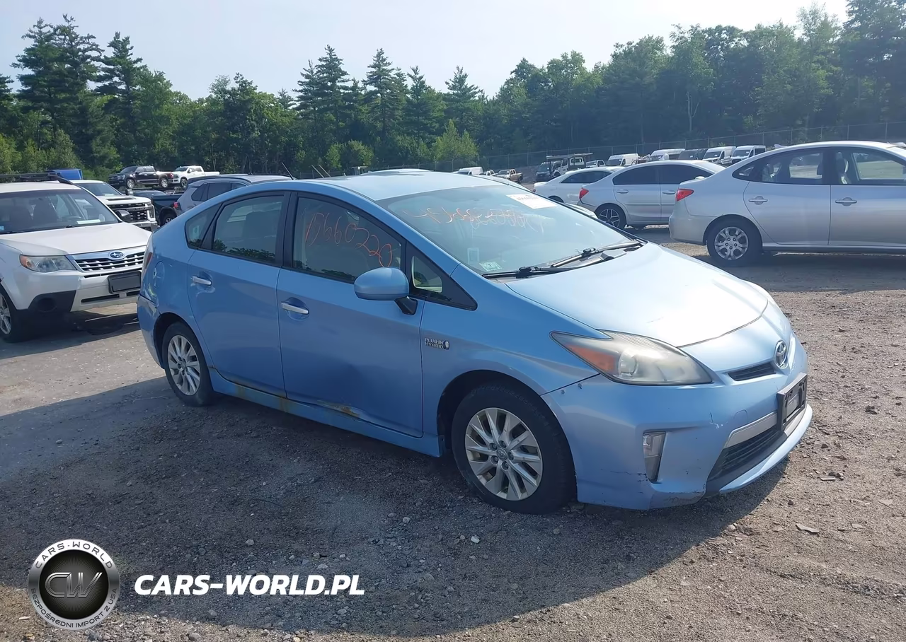 2013 Toyota Prius Plug-In VIN:JTDKN3DP5D3036578 - 1