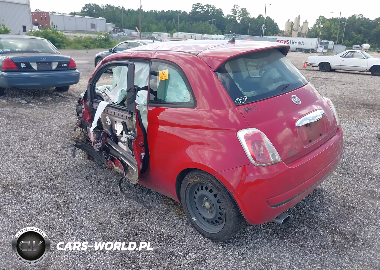 2013 Fiat 500 Pop VIN:3C3CFFAR0DT574901 - 3