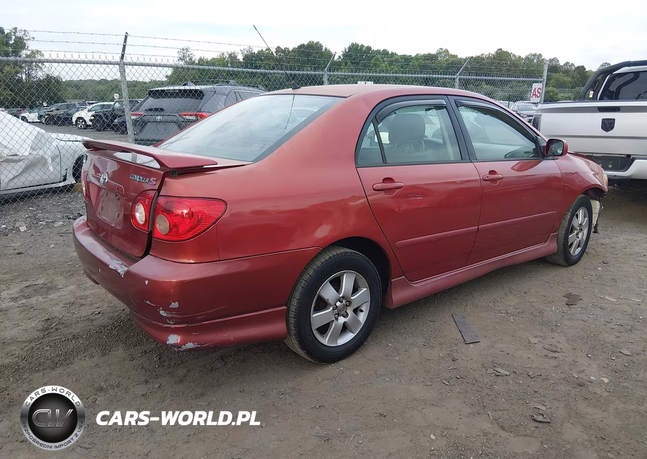 2006 Toyota Corolla S VIN:2T1BR32E76C625499 - 4