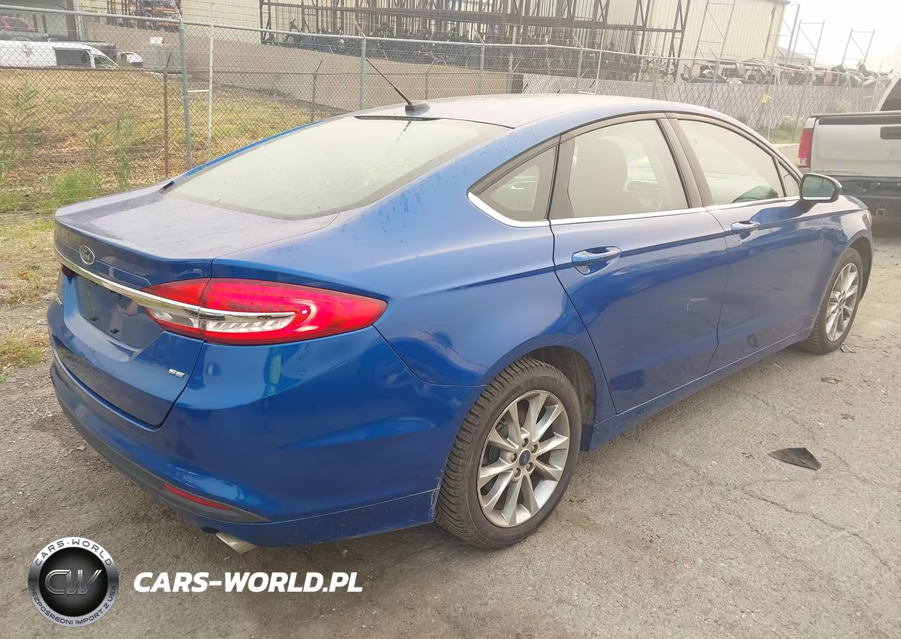 2017 Ford Fusion Se VIN:3FA6P0H74HR378492 - 4