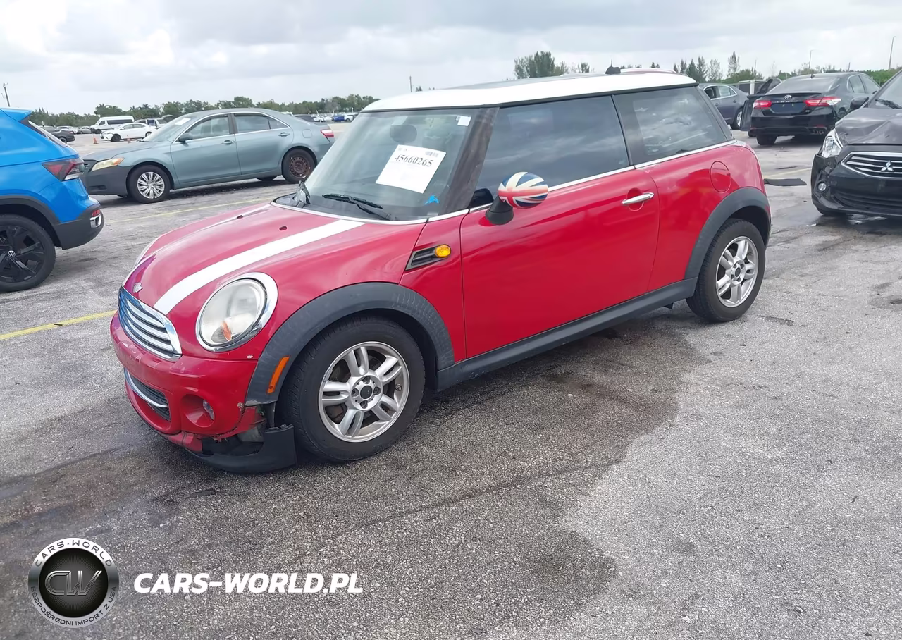 2012 Mini Cooper VIN:WMWSU3C57CT256500 - 2