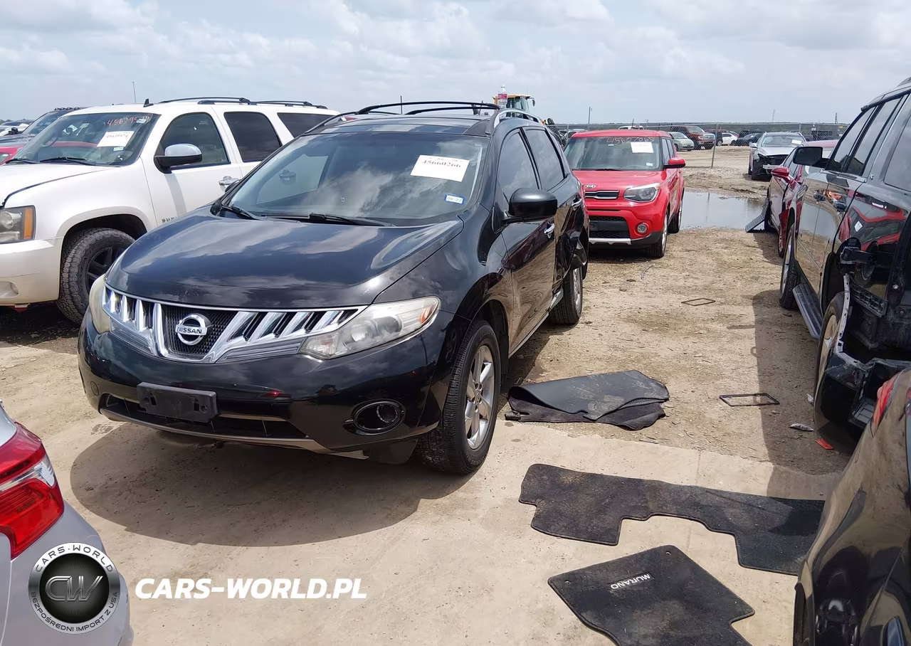 2010 Nissan Murano Sl VIN:JN8AZ1MU2AW014532 - 2