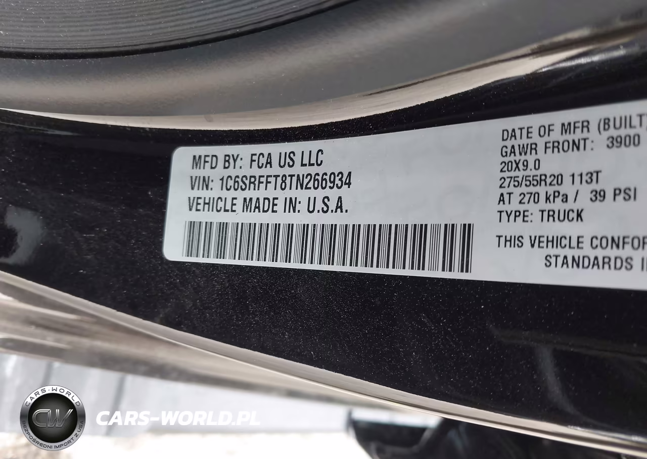 2026 Ram 1500 Lone Star 4X4 5'7 Box VIN:1C6SRFFT8TN266934 - 9