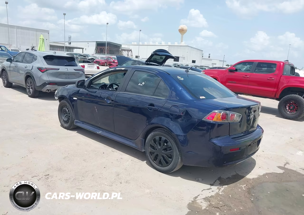 2014 Mitsubishi Lancer Es VIN:JA32U2FU5EU020827 - 3