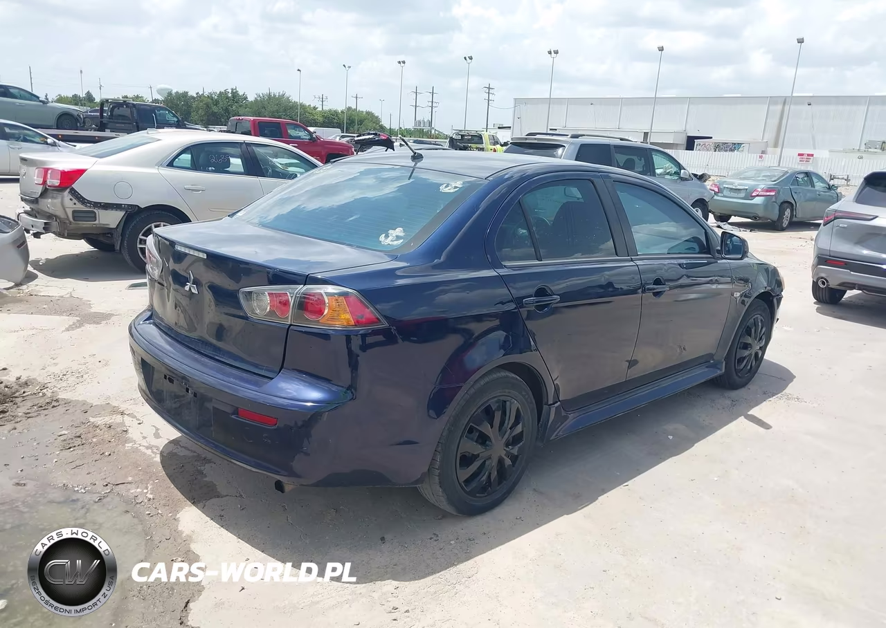 2014 Mitsubishi Lancer Es VIN:JA32U2FU5EU020827 - 4