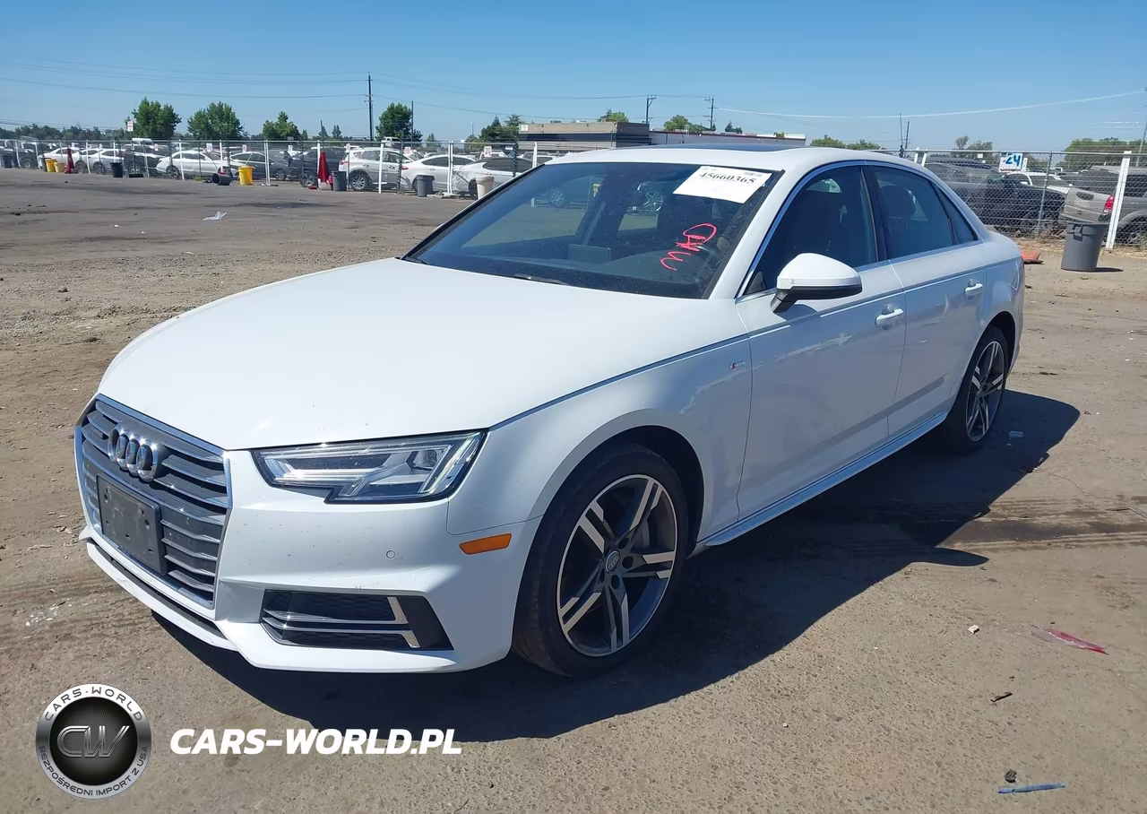 2017 Audi A4 Premium Plus VIN:WAUENAF47HN043849 - 2