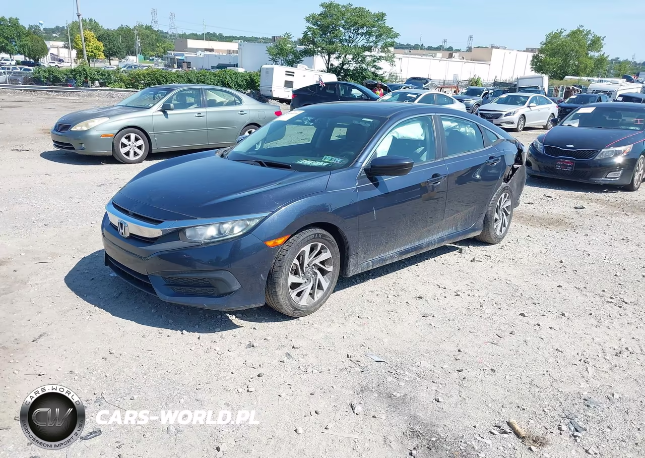 2016 Honda Civic Ex VIN:19XFC2F75GE238798 - 2
