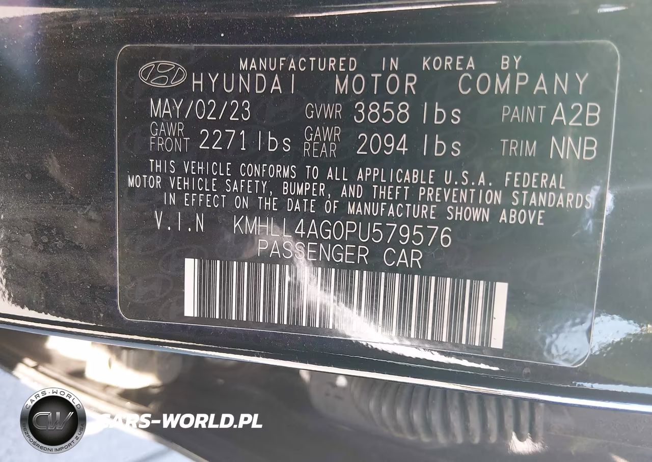 2023 Hyundai Elantra Se VIN:KMHLL4AG0PU579576 - 9
