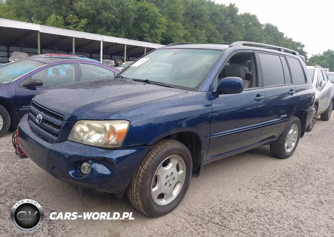 2007 Toyota Highlander Limited W-3Rd Row VIN:JTEEP21A070226890 - 2