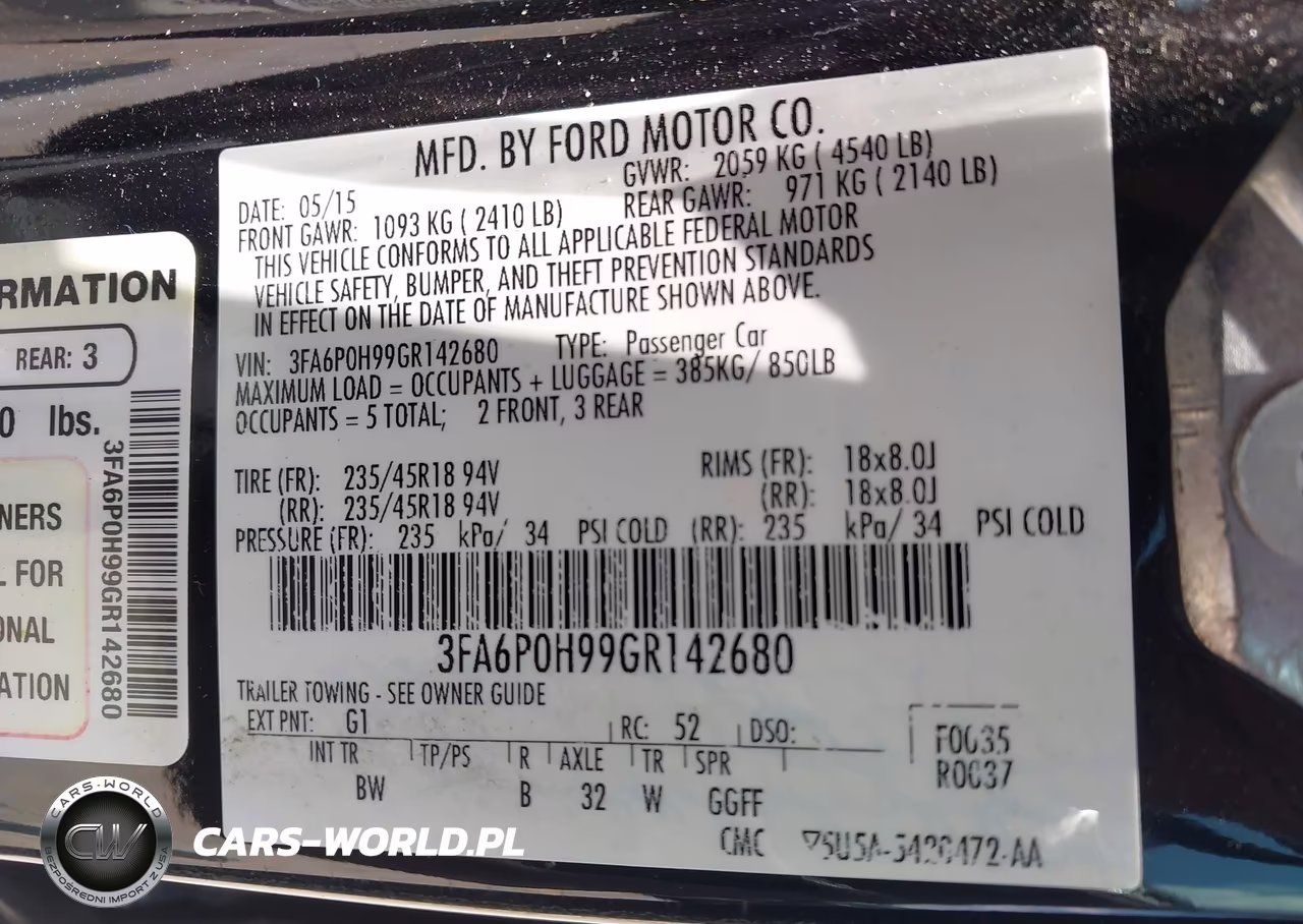 2016 Ford Fusion Se VIN:3FA6P0H99GR142680 - 9