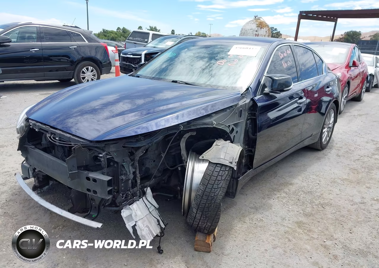 2021 Infiniti Q50 Luxe VIN:JN1EV7BP0MM707174 - 2