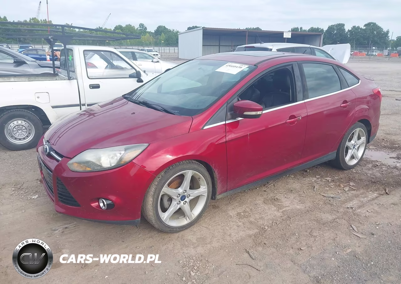 2013 Ford Focus Titanium VIN:1FADP3J25DL369378 - 2