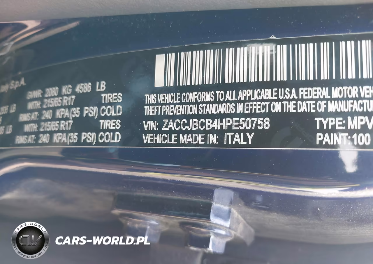 2017 Jeep Renegade Trailhawk VIN:ZACCJBCB4HPE50758 - 9