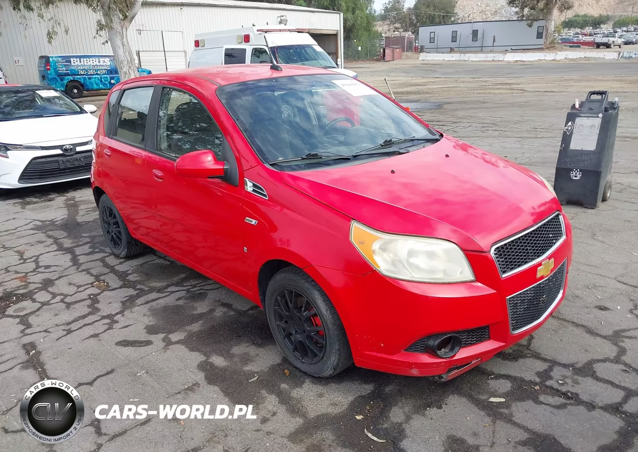 2009 Chevrolet Aveo Ls VIN:KL1TD66E79B618965 - 1