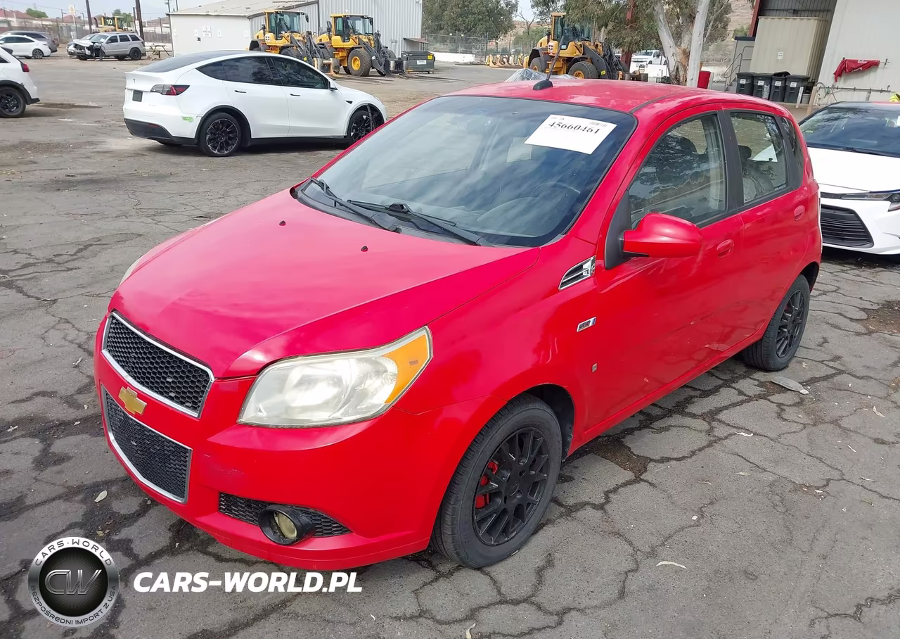 2009 Chevrolet Aveo Ls VIN:KL1TD66E79B618965 - 2