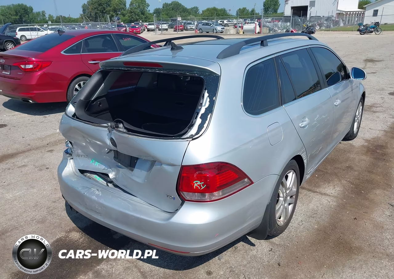 2011 Volkswagen Jetta Sportwagen 2.0L Tdi VIN:3VWPL7AJ1BM642813 - 4