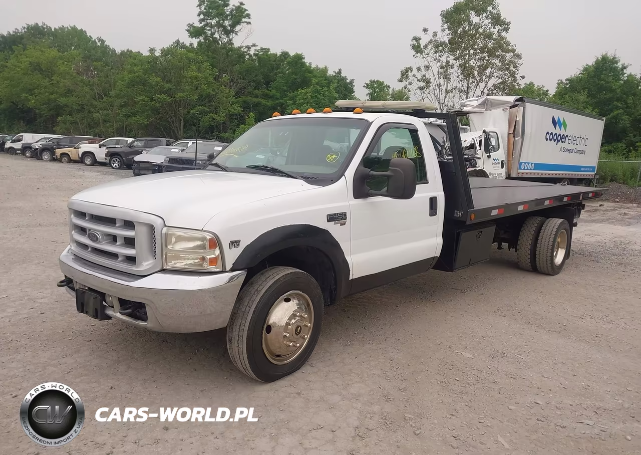 2001 Ford F450 Super Duty Rollback Truck VIN:1FDXF46S31EA27237 - 2
