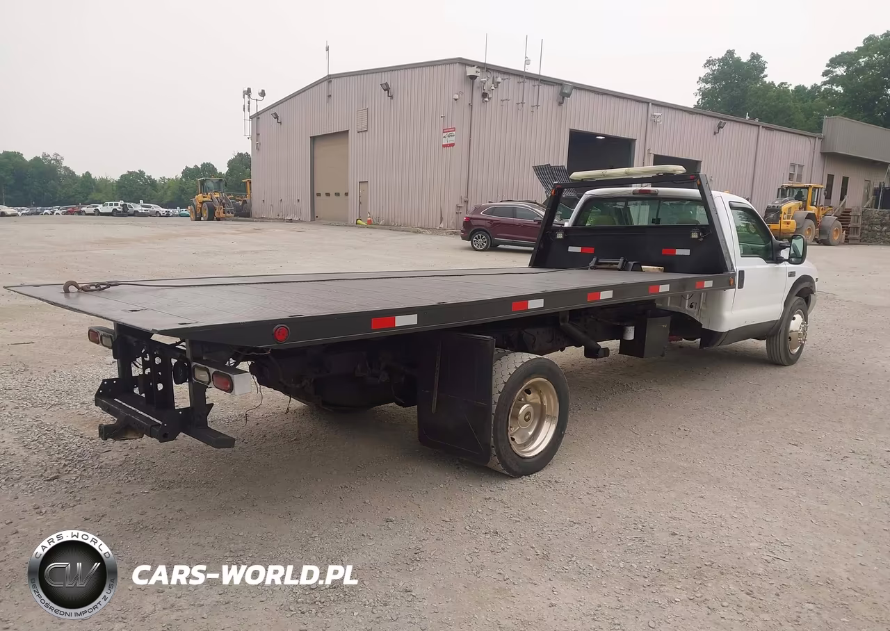 2001 Ford F450 Super Duty Rollback Truck VIN:1FDXF46S31EA27237 - 4