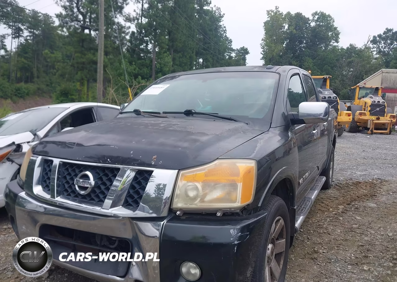 2008 Nissan Titan Se VIN:1N6BA07D78N343592 - 2