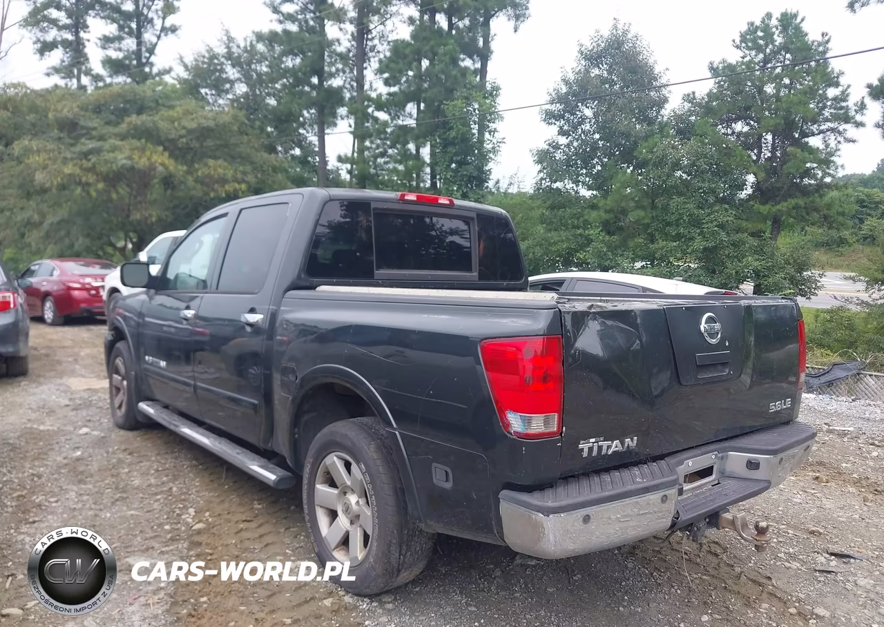 2008 Nissan Titan Se VIN:1N6BA07D78N343592 - 3