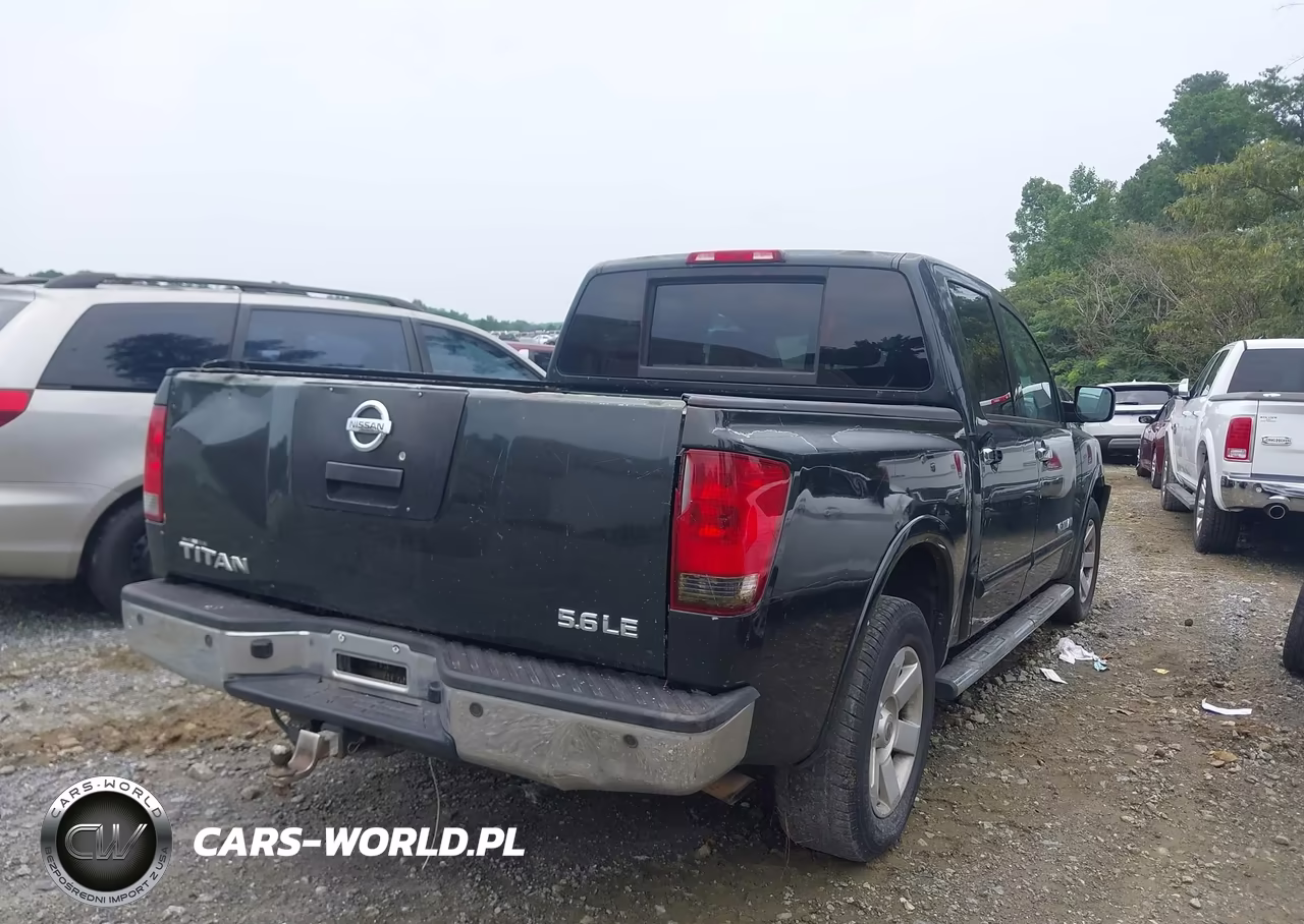 2008 Nissan Titan Se VIN:1N6BA07D78N343592 - 4