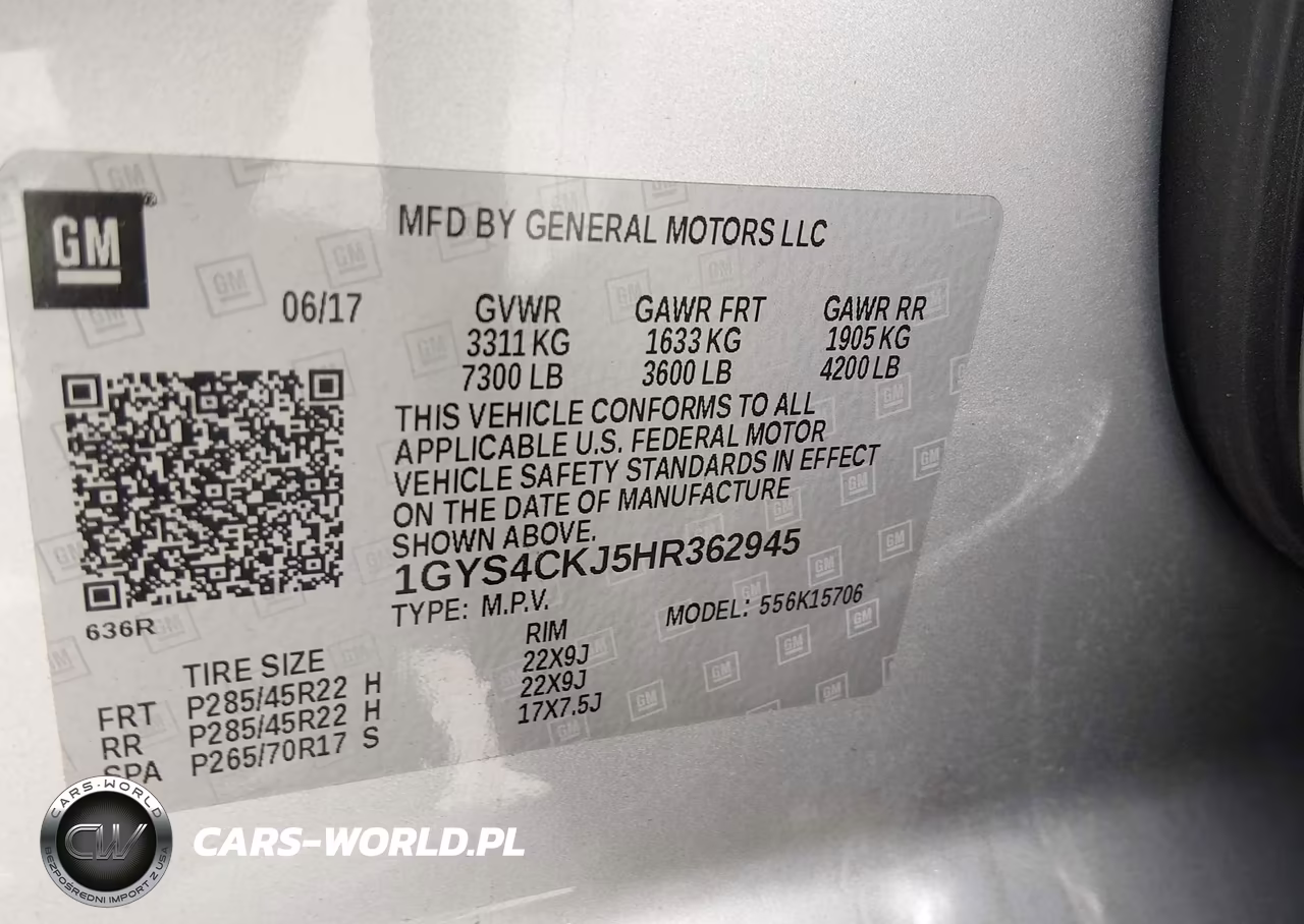 2017 Cadillac Escalade Premium Luxury VIN:1GYS4CKJ5HR362945 - 9