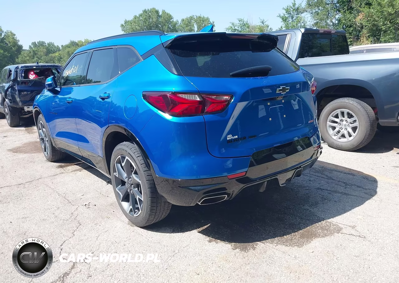 2020 Chevrolet Blazer Awd Rs VIN:3GNKBKRSXLS673188 - 3