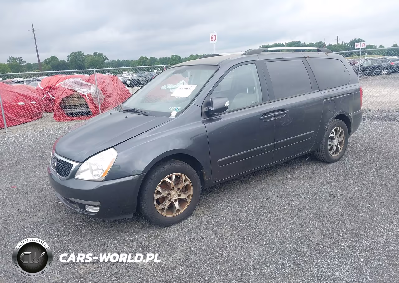 2014 Kia Sedona Lx VIN:KNDMG4C76E6538834 - 2