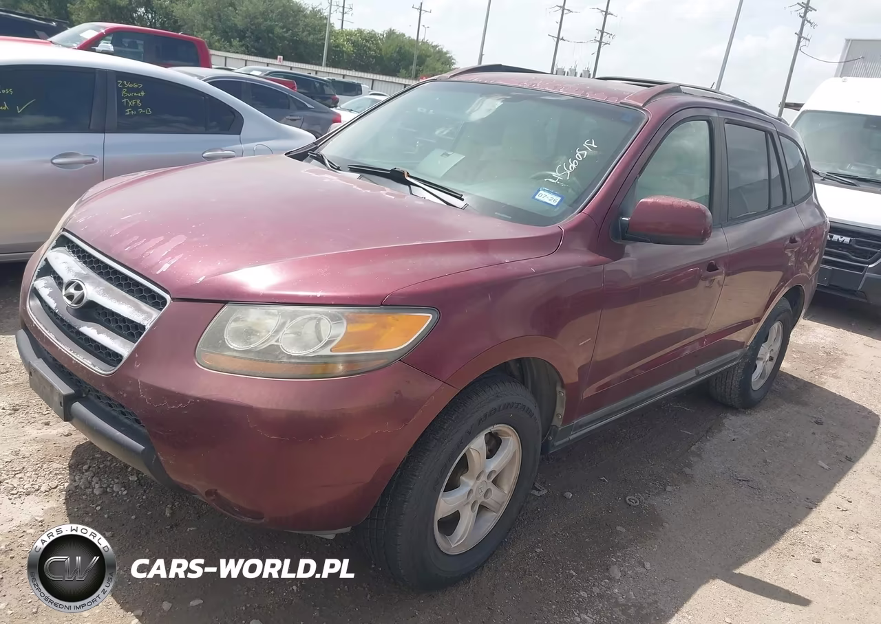 2007 Hyundai Santa Fe Gls VIN:5NMSG13D87H105842 - 2