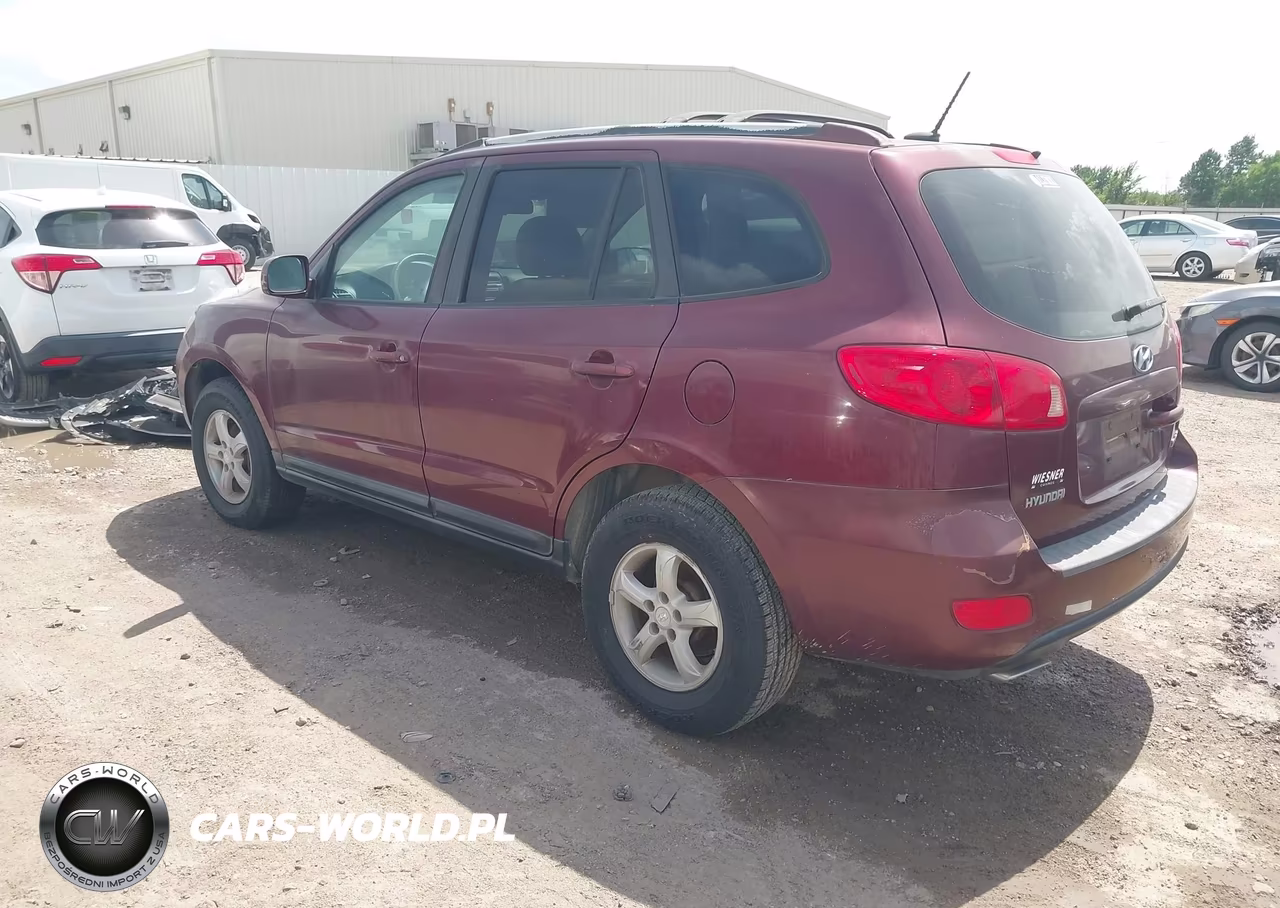 2007 Hyundai Santa Fe Gls VIN:5NMSG13D87H105842 - 3