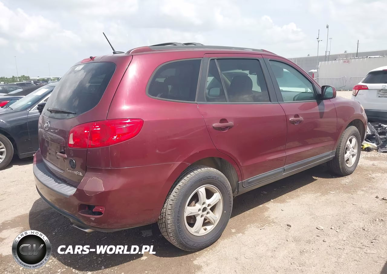 2007 Hyundai Santa Fe Gls VIN:5NMSG13D87H105842 - 4