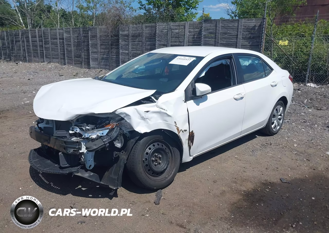 2016 Toyota Corolla Le VIN:2T1BURHE6GC738130 - 2