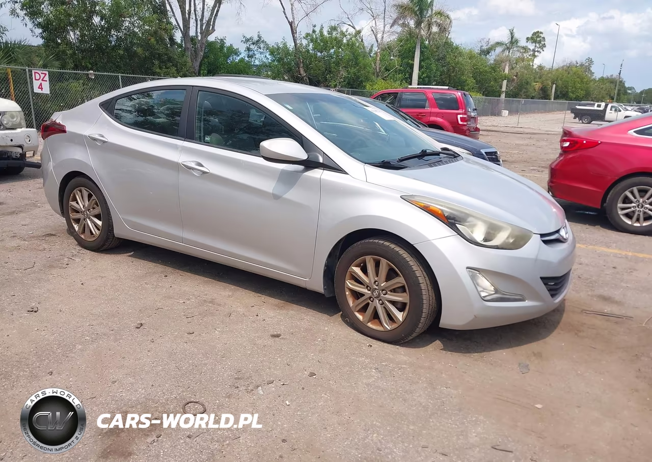 2015 Hyundai Elantra Se VIN:5NPDH4AE6FH614056 - 1