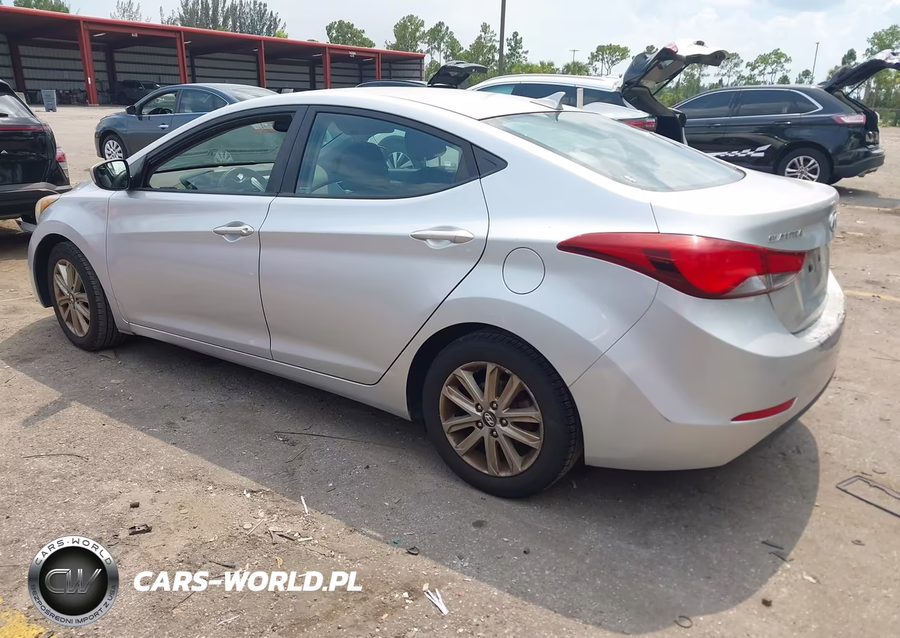 2015 Hyundai Elantra Se VIN:5NPDH4AE6FH614056 - 3