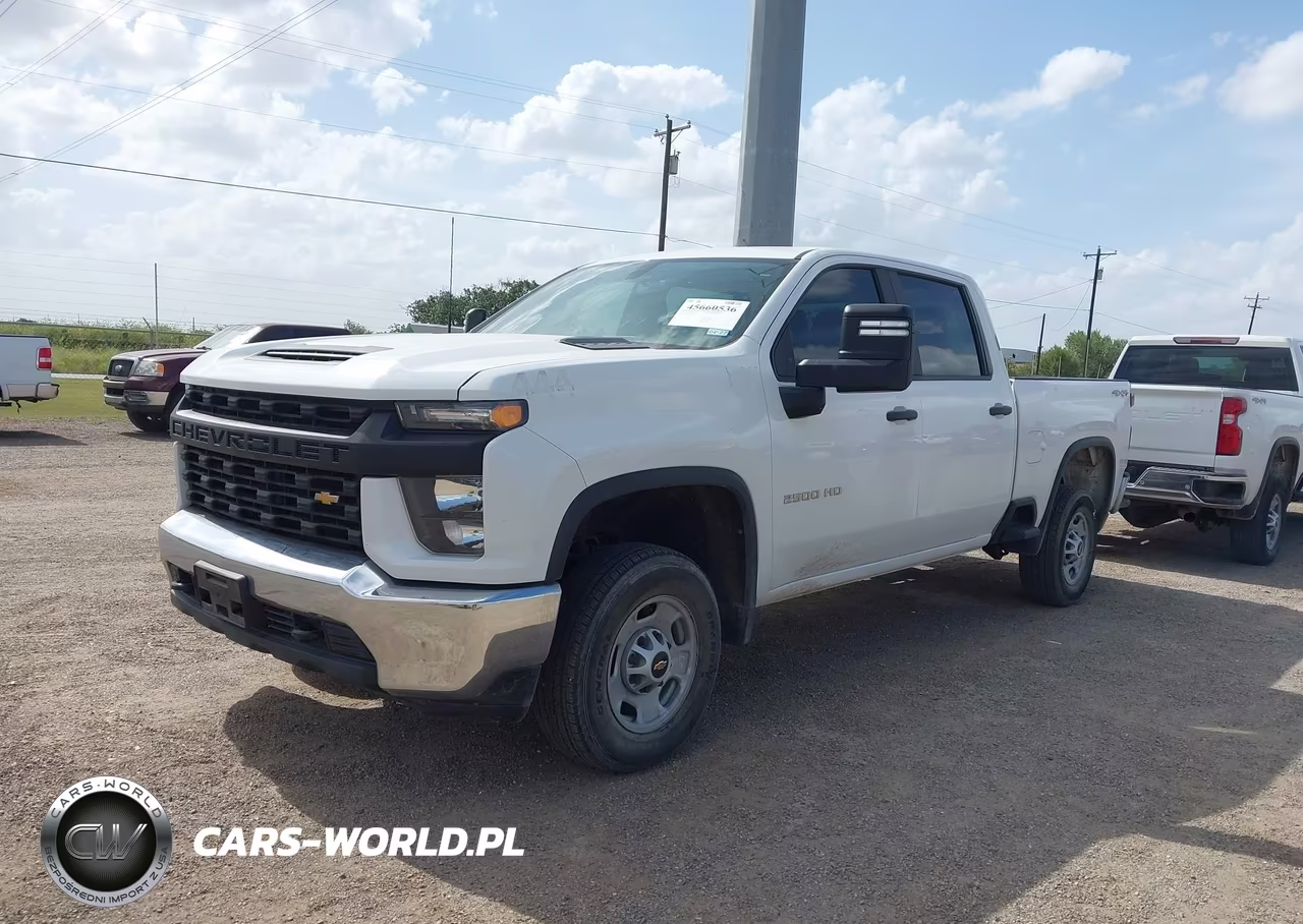2022 Chevrolet Silverado 2500Hd 4Wd Standard Bed Wt VIN:1GC4YLE73NF193606 - 2