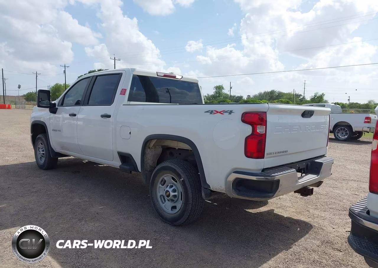 2022 Chevrolet Silverado 2500Hd 4Wd Standard Bed Wt VIN:1GC4YLE73NF193606 - 3