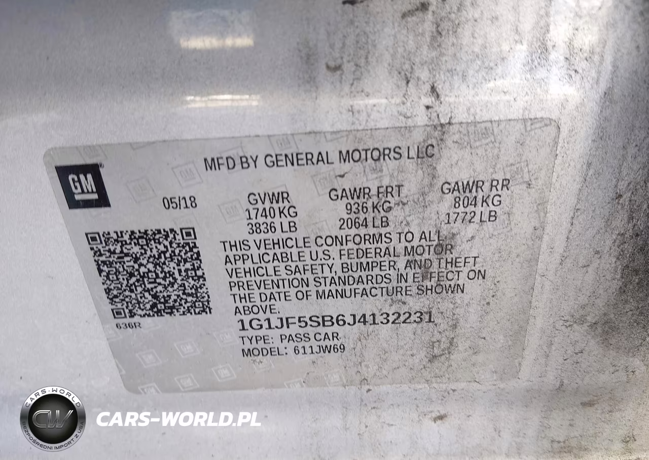 2018 Chevrolet Sonic Premier Auto VIN:1G1JF5SB6J4132231 - 9