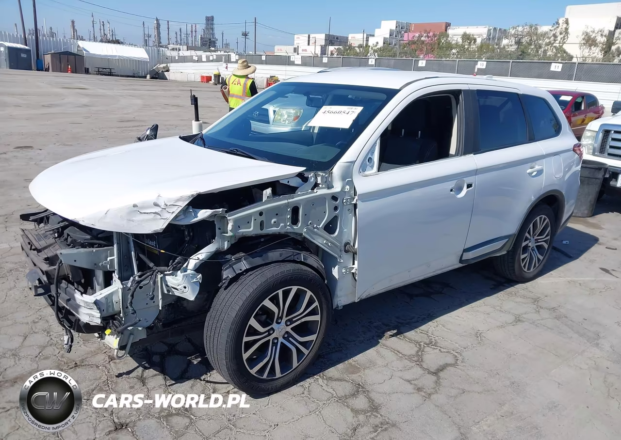 2017 Mitsubishi Outlander Es VIN:JA4AD2A33HZ035193 - 2