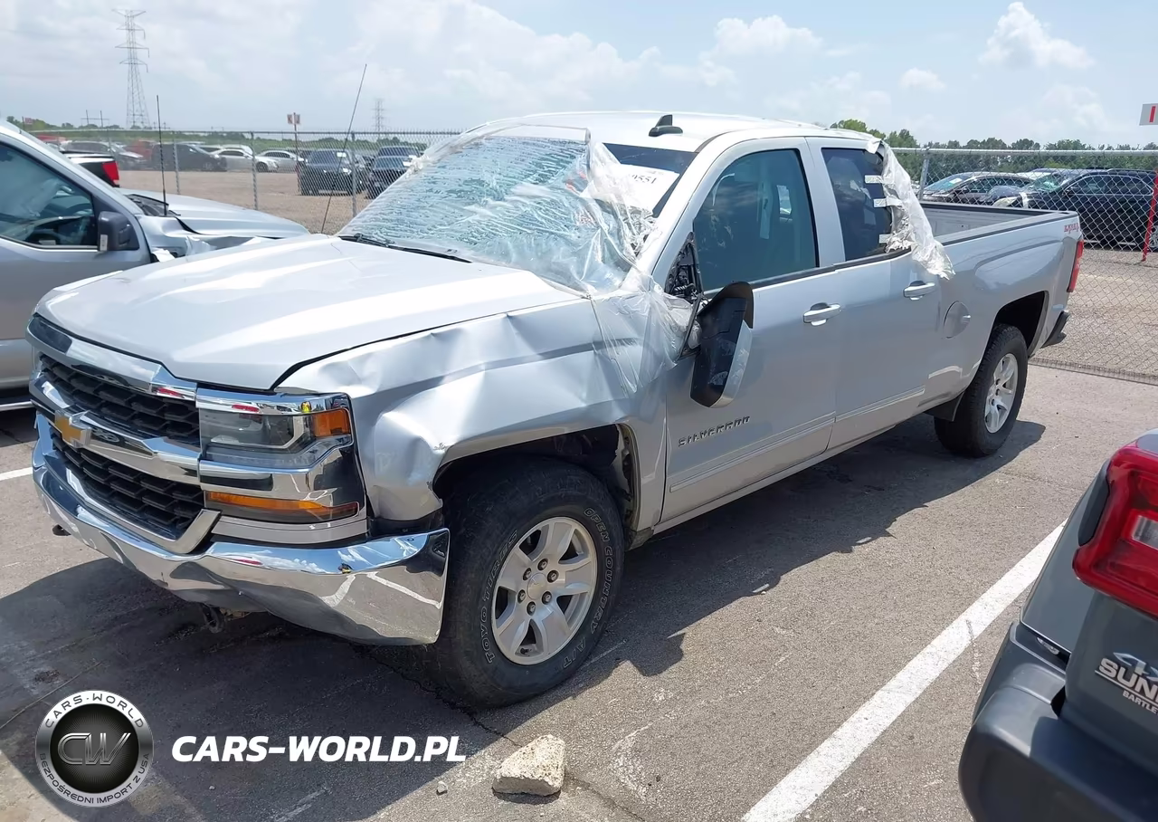 2018 Chevrolet Silverado 1500 1Lt VIN:1GCVKREC8JZ166819 - 2
