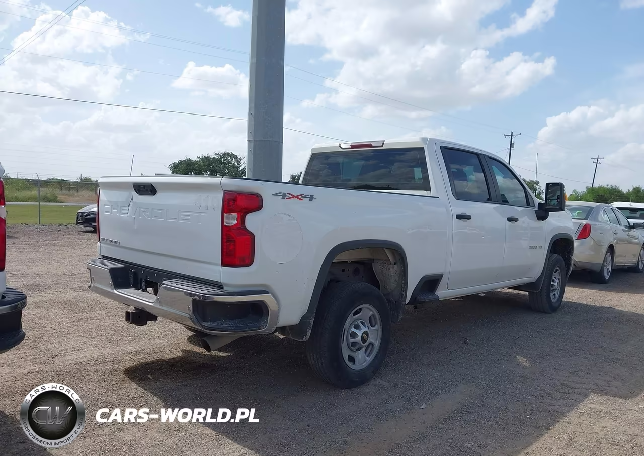 2022 Chevrolet Silverado 2500Hd 4Wd Standard Bed Wt VIN:1GC4YLE77NF194063 - 4